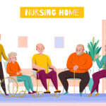 Nursing,Home,Day,Room,Flat,Horizontal,Composition,With,Personnel,Assisting